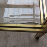 Pierre Vandel Paris brass table