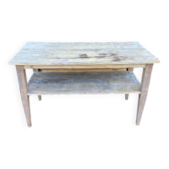 Large French Industrial Table de drapier