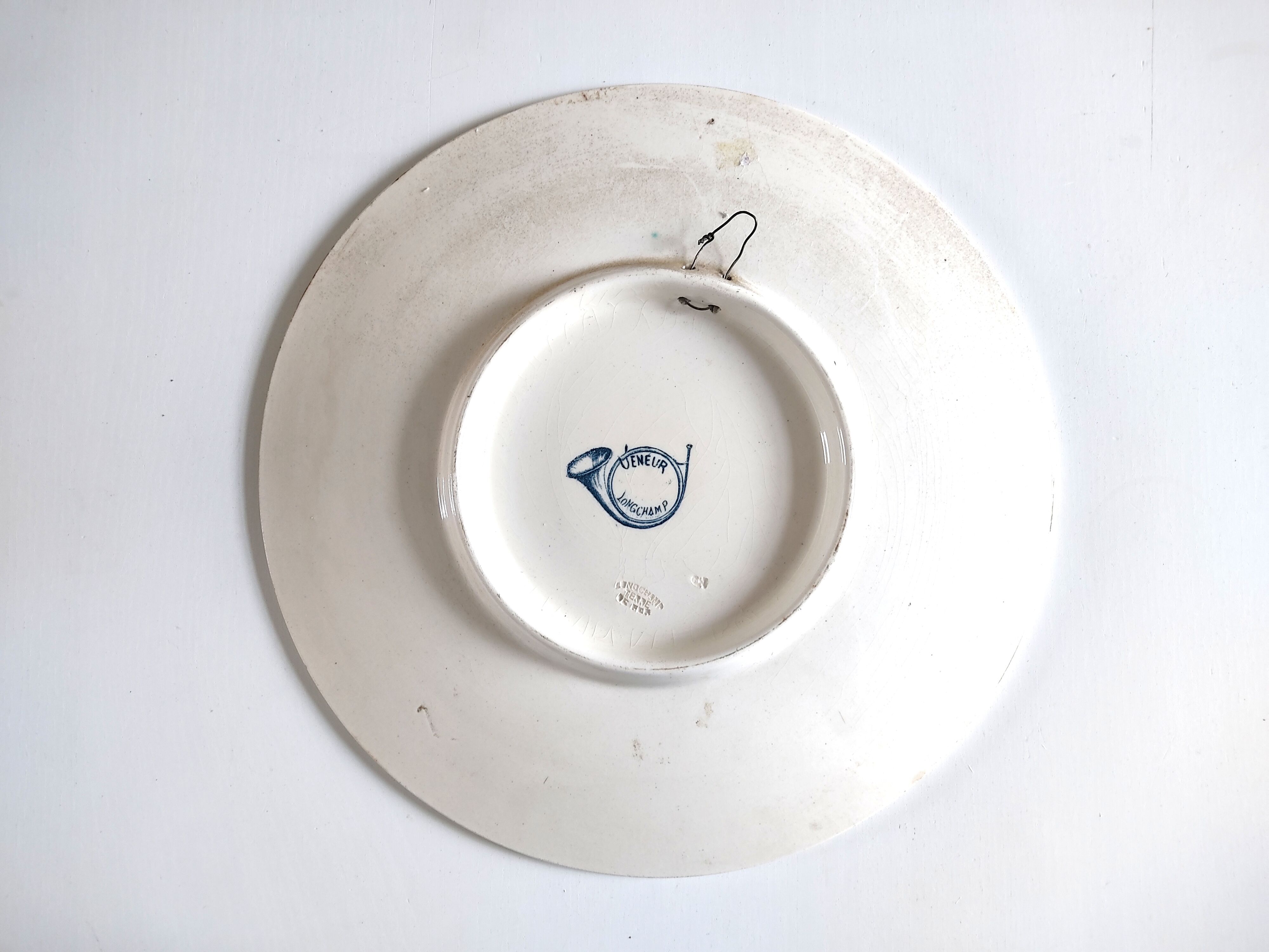 Flat 32 cm Longchamp Veneur model