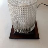 Oak night light lamp 1940/1950