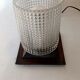 Lampe veilleuse en chêne 1940/1950