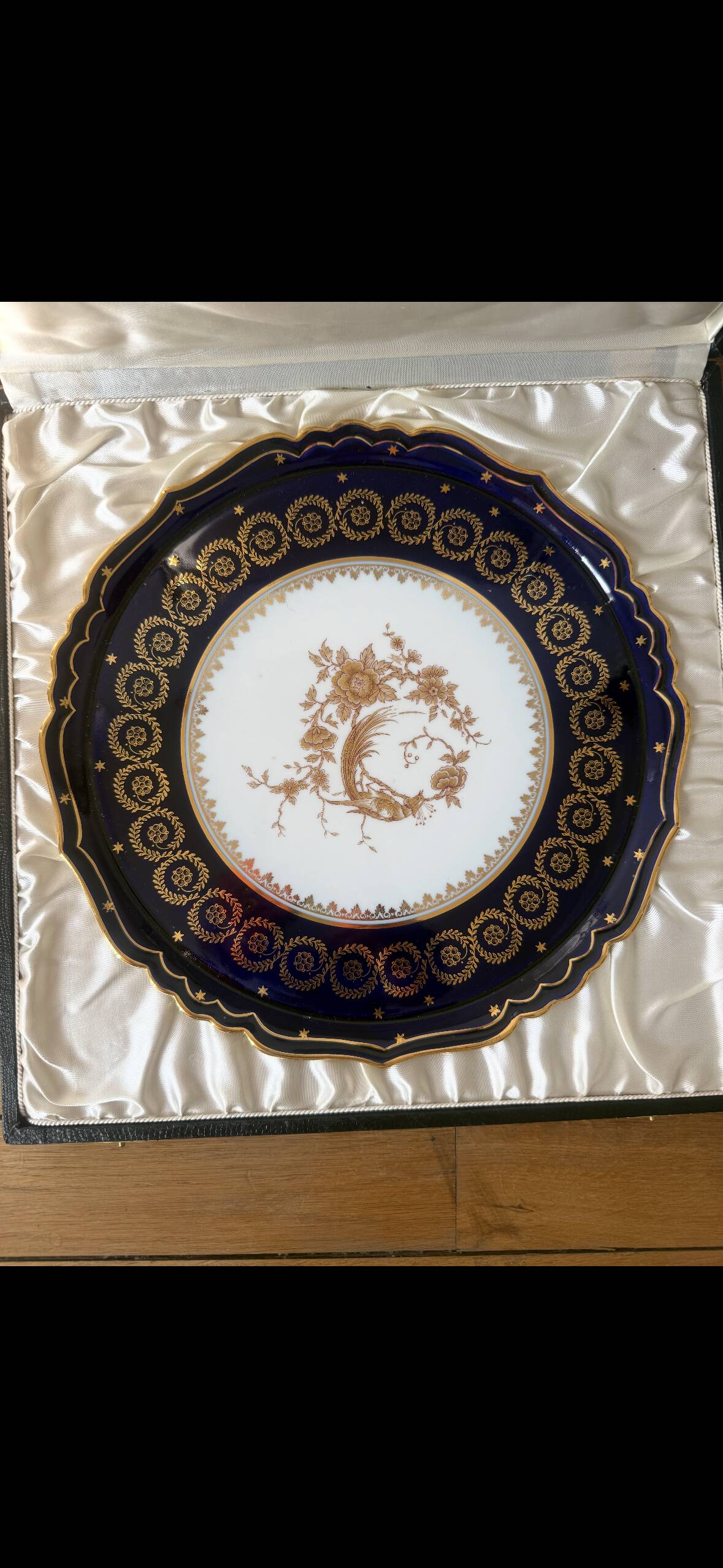 Limoges porcelain pie dish