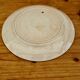 Set of 4 Terre de fer blue flat plates