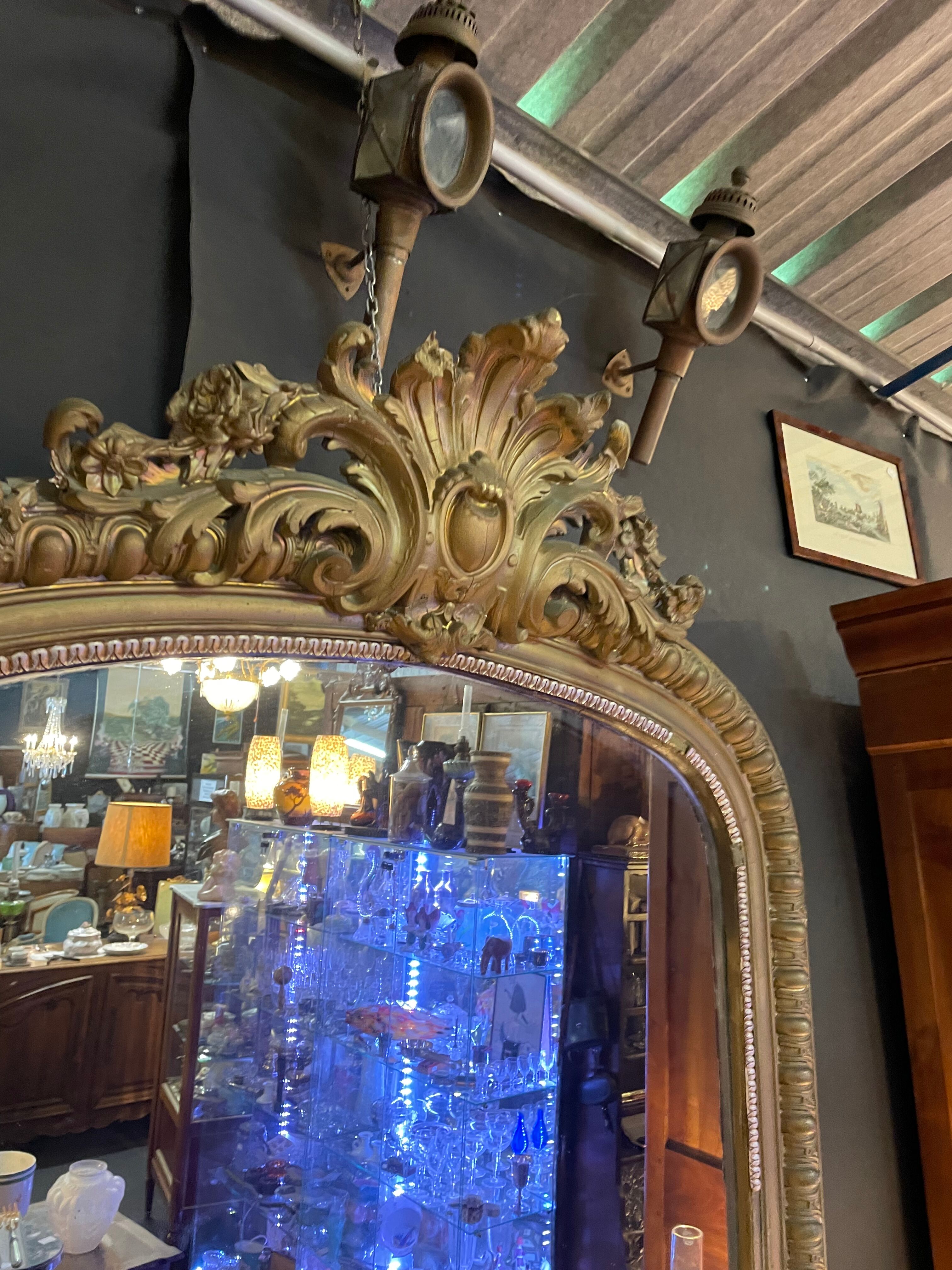 Mirror Louis XV 205x125