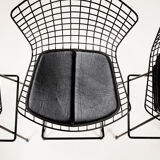 Set of 4 barstools by Harry Bertoia for Knoll, 1980