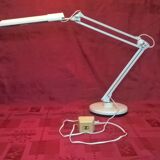 Swedish architect's lamp on vintage stand ~ sp brand ~ 1970s