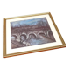View of the Pont Neuf Paris Framed under gilded wood glass