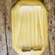 Old Vintage Asparagus Barbotine Dish