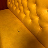 Yellow bistro bench, 1960