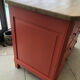 Vintage terracotta chest of drawers