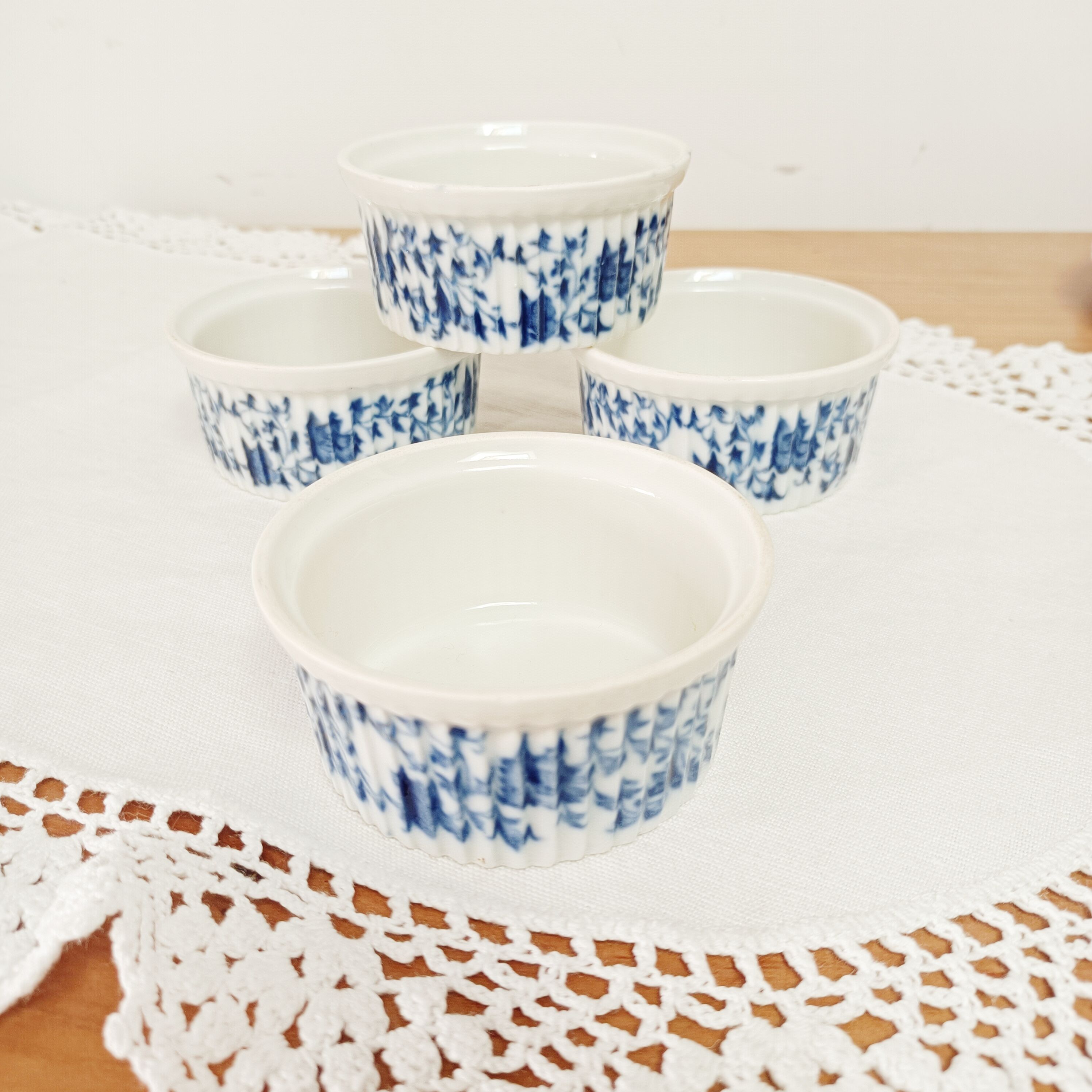 Set of 4 ramekins Pillivuyt Country style