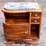 Asymmetrical console table, art deco style from the 1920s to 1930s.