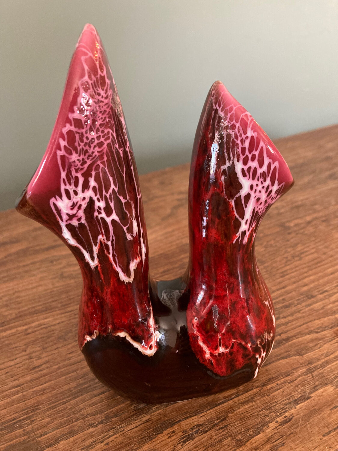 Vallauris double vase