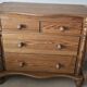 Solid pine chest of drawers