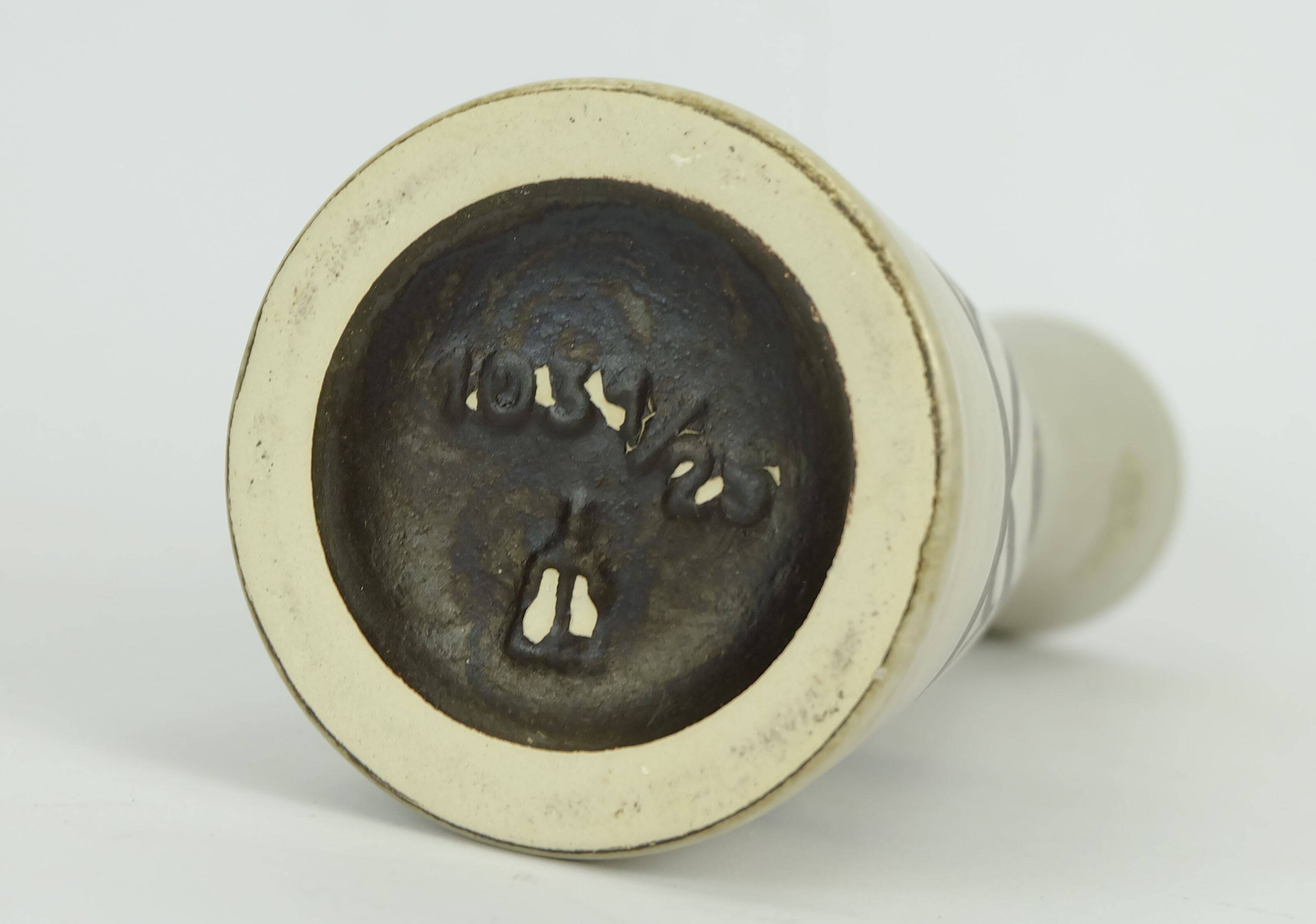 vintage mid century VASE ferdi keramik 1950s abstract decor model 1031/25