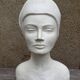 Plaster bust