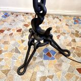 Brutalist floor lamp