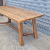 Elm farmhouse table