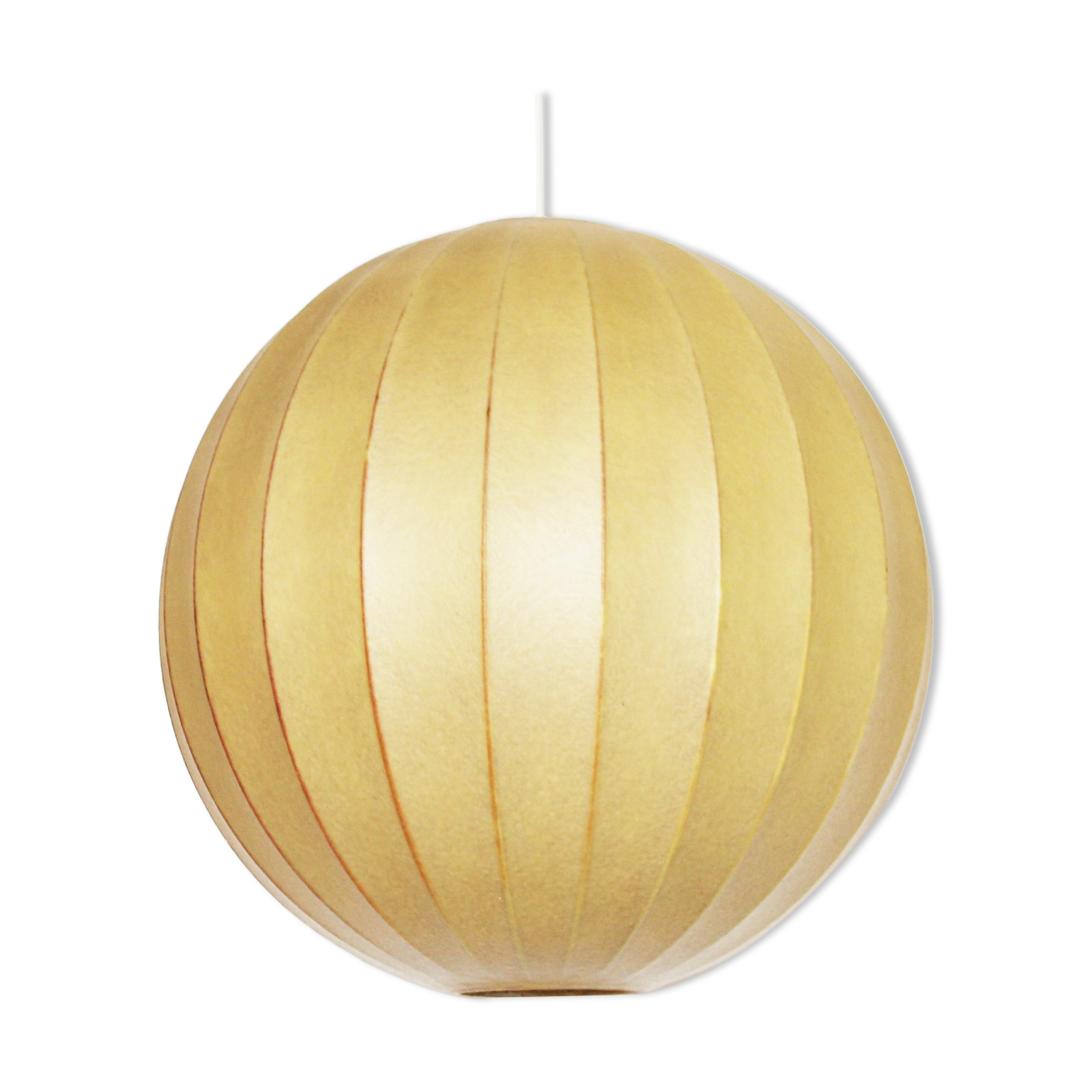 Rare and Fabulous XXL Mid-Century Modern Cocoon pendant lamp