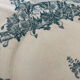 Iron Earth Plate Badonviller Marine • Romantic blue decor • Plate
