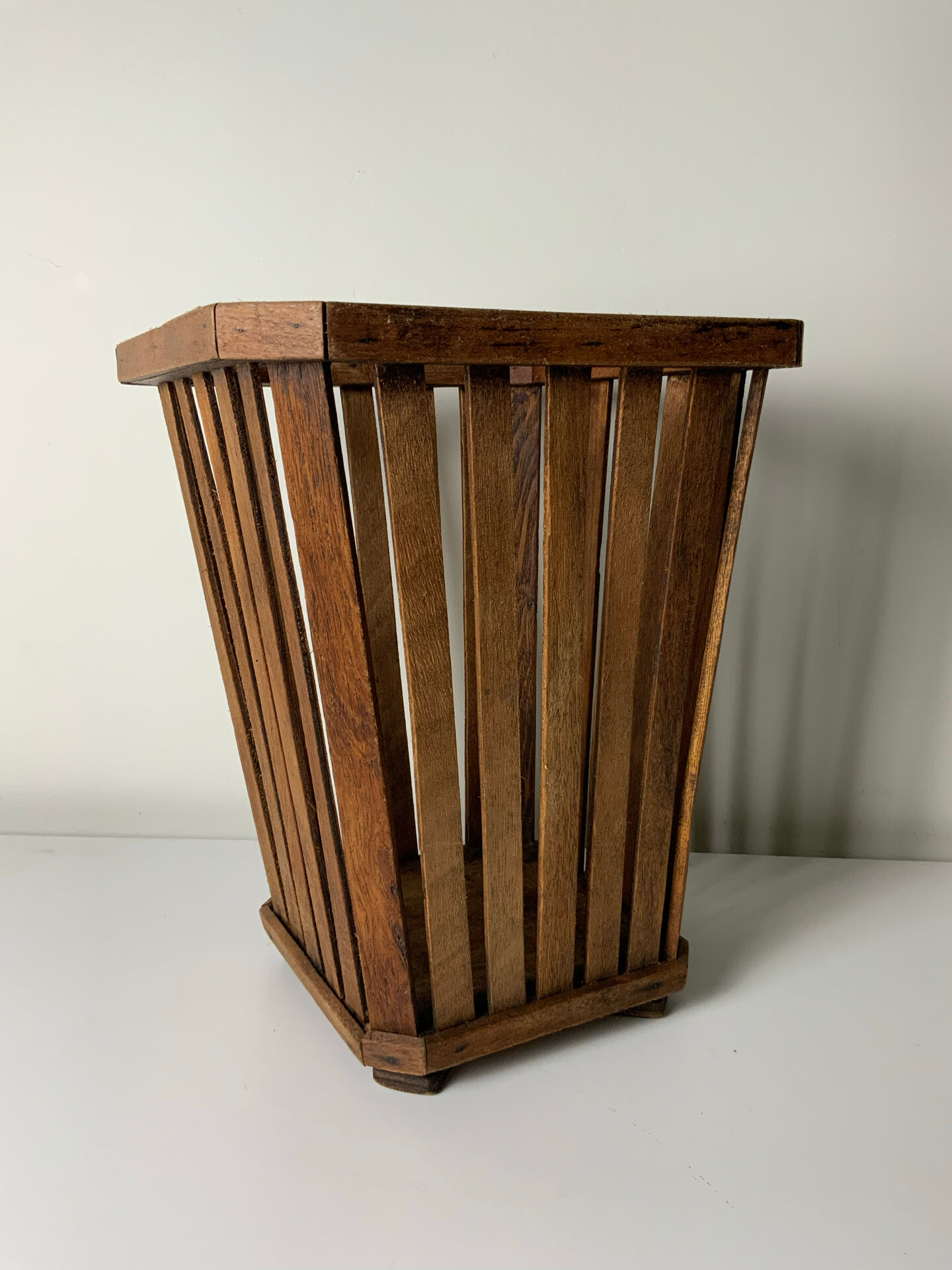 Art Deco wastepaper basket