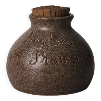 Herbe de Provence spice pot, Poterie du Marais