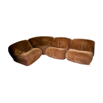 Airborne modular sofa, model "potato '"