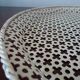 Perforated metal tray Mathieu Mategot 34cm