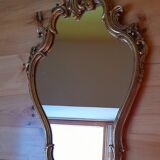 Gilded baroque mirror