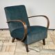 H 410 armchair designed by Jindrich Halabala, Czechoslo