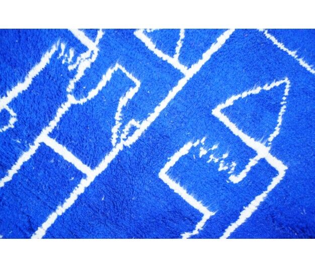 Colorful Berber carpet 257x153cm