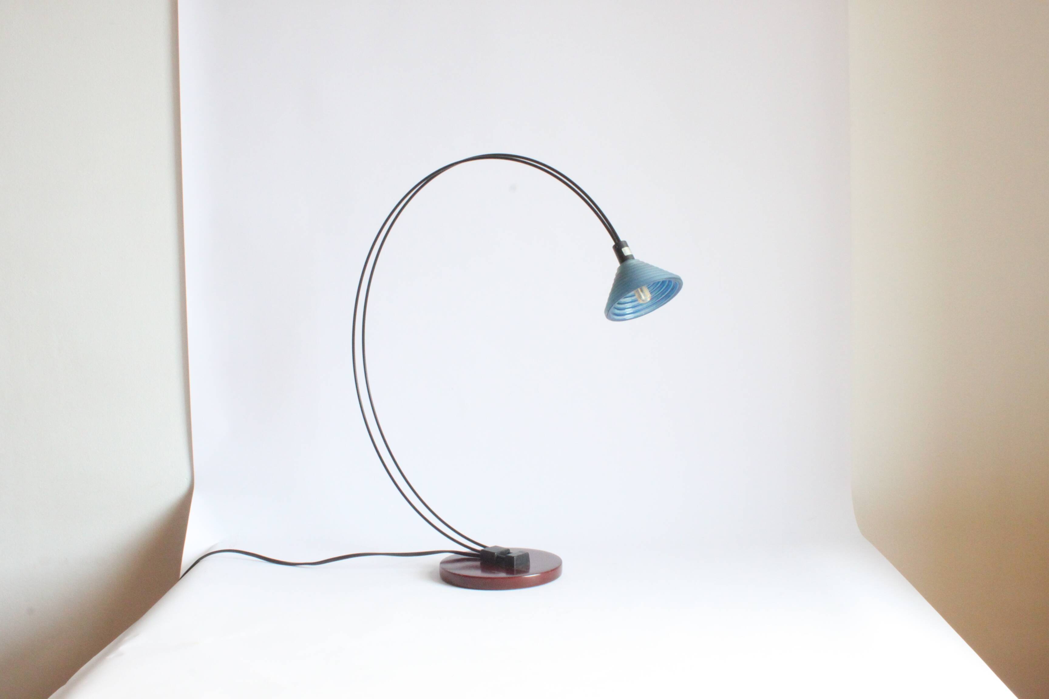 Arc shaped Desk Lamp By Optelma, Switzerland 1980S