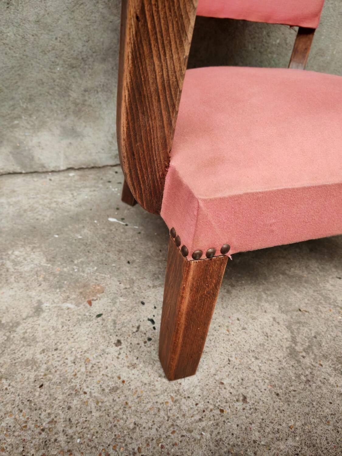 Fauteuil vintage bas