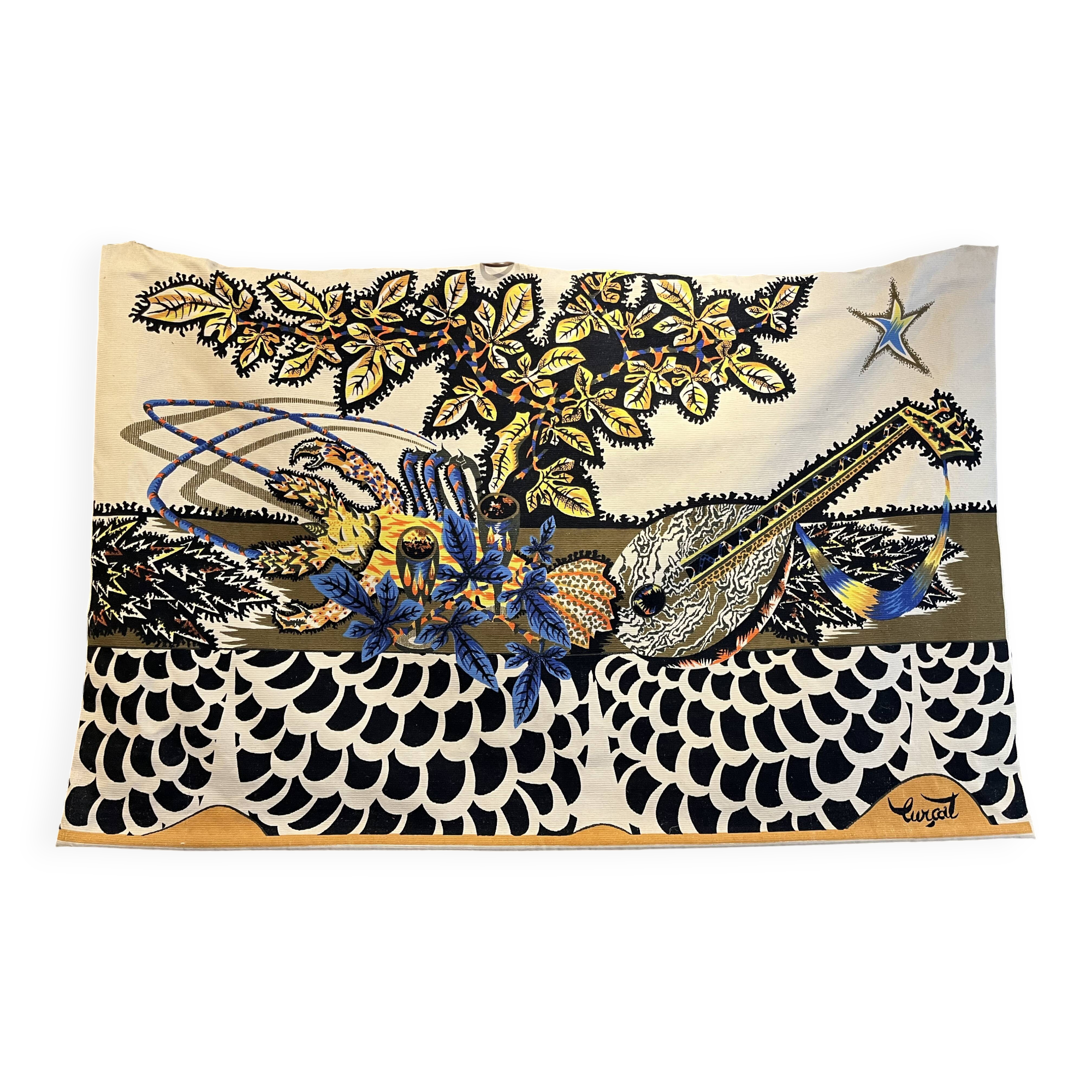Tapestry "The Table" by Jean Lurçat