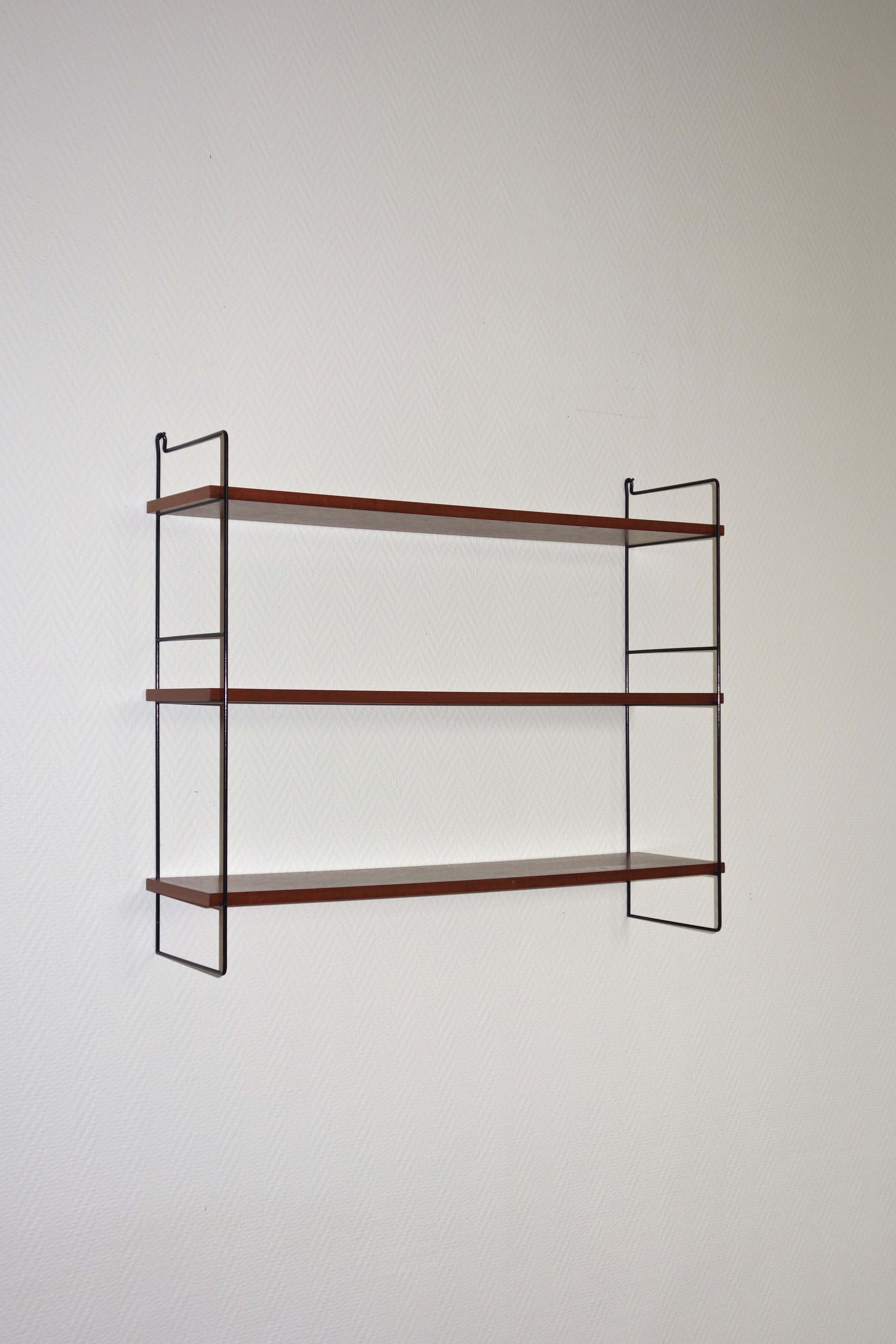 50 years teak wall shelf