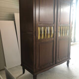 Wardrobe half wardrobe and old oak shelves