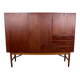 Danish Teak Highboard by Kurt Ostervig for Randers Mobelfabrik 1960.