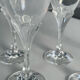 Set de 6 verre a vin cristal d’arques modèle granville forme de fleur