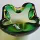 Sommerso ashtray in Murano glass, from the 60s