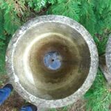 Pair of stone planter medicis