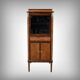 Rosewood and rosewood marquetry display cabinet, Louis XVI style – first part of the 20th century