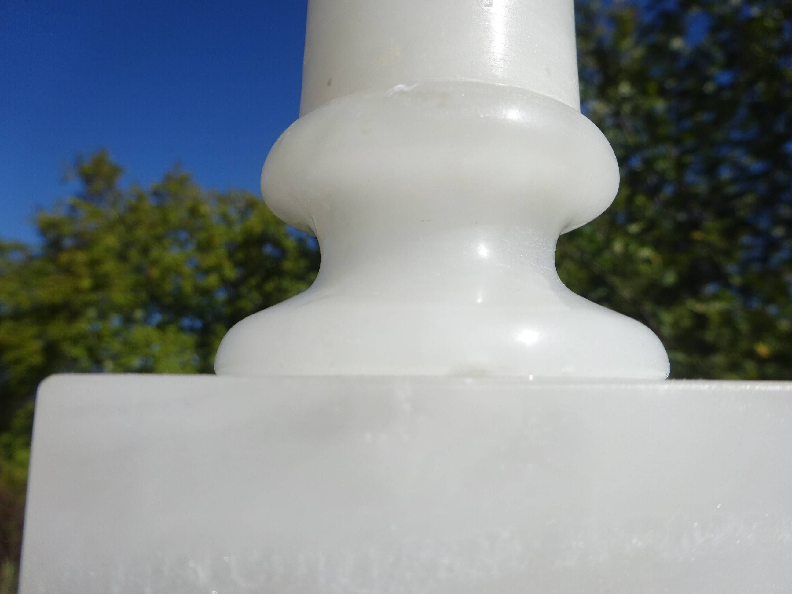 Alabaster lamp
