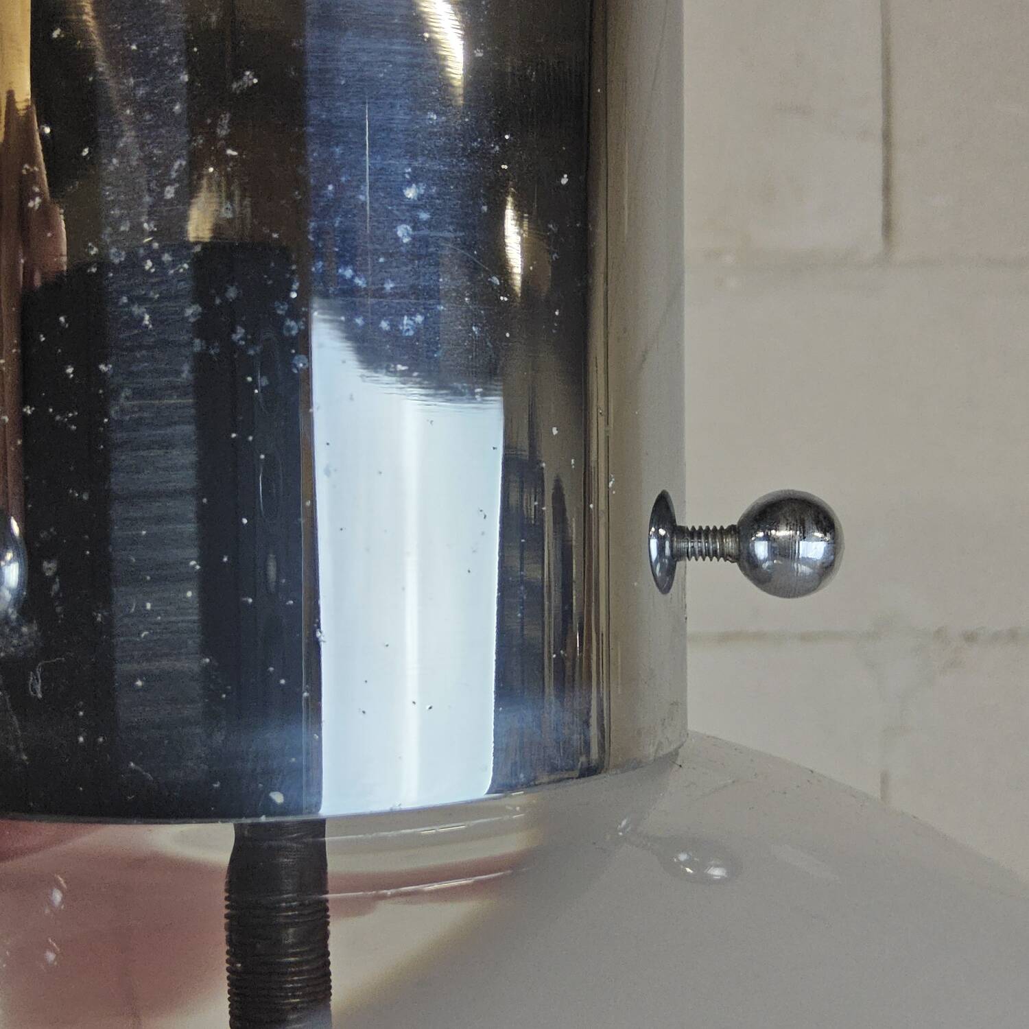 Vintage Italian design glass Carlo Moretti Murano pendant lamp