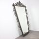 Ornamental wrought iron mirror MOKO Prague, Czechoslovakia, mid-20th century