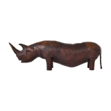 Decorative leather ‘Rhino’ designed by Dimitri Omersa, England, 1960’s.