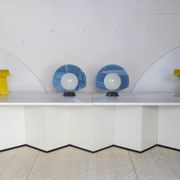Paire de lampes "Tikal" pour Arteluce 1980