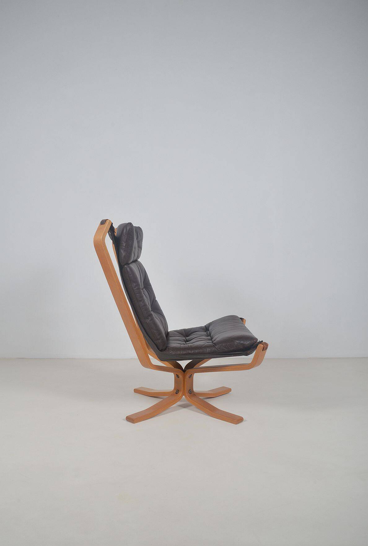 Danish Superstar armchair by Genega Møbler, high model, 1970s