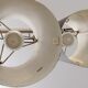 Set of 2 hanging lamps philips model nt 48 design by argenta, 1960