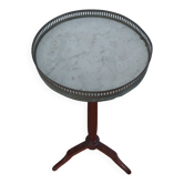 Tripod harness 
marble wood and brass