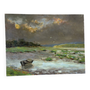 Après la tempête, huile - 1969